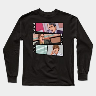 The Office Manga Long Sleeve T-Shirt